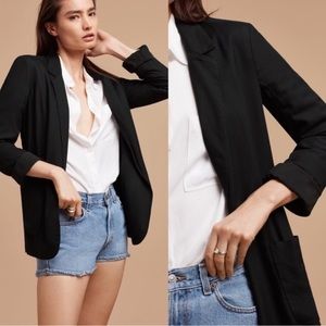 Aritzia Talula Kent Blazer in Black